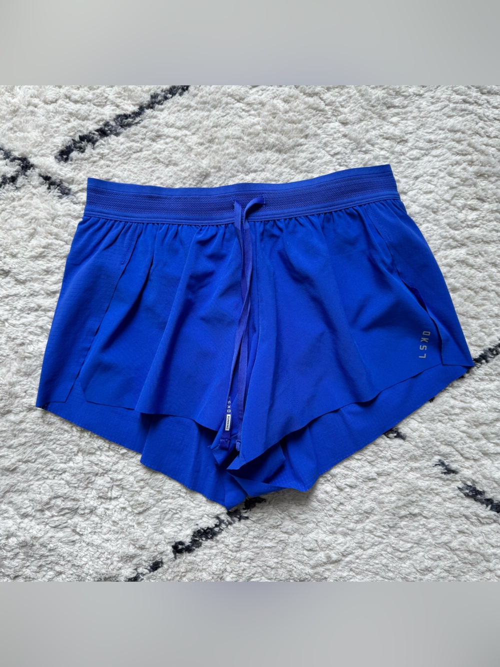 LSKD Accelerate 3” Mid-Rise Running Shorts - Royal Blue